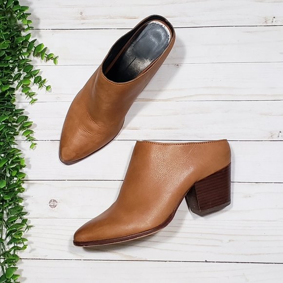 Dolce Vita Shoes - Dolce Vita Roya Leather Mules Booties